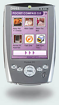 Pocket Compass on Pocket PC